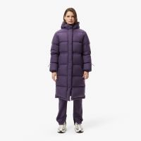 Женская парка Lacoste с капюшоном