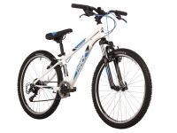 Подростковый велосипед Novatrack Battler 24, год 2023, цвет Белый, ростовка 12