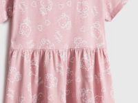 Трикотажное платье c принтом Hello Kitty для девочек, Розовый