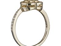 Кольцо из желтого золота с бриллиантами э0301кц03181700