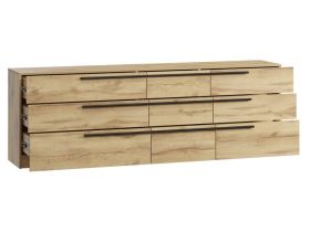 Комод Кимбол 210x70 Дуб Золотистый