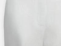 Брюки прямого кроя с добавлением льна