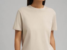 Футболка свободного кроя из хлопкового джерси