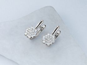 Серьги из белого золота э4712сг03210107_white