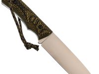 Нож Pocket Wolf Универсал конвекс, сталь AUS10Co, рукоять G10, желтый