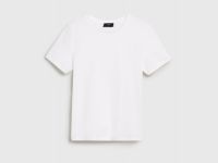 Базовая футболка из хлопка, Белый