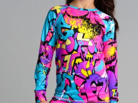 Термокомплект трикот. для девочек: фуфайка (футболка) с длин. рук, брюки для эпизод. использования