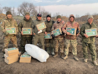 Опорные пункты Якутии доставили военнослужащим подарки ко Дню защитника Отечества