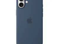 Чехол-накладка Silicone Case Series для Apple iPhone 16 (синий)