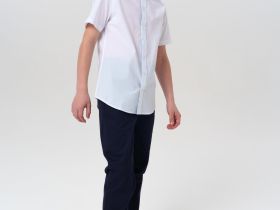 Сорочка текстильная для мальчиков (slim fit)