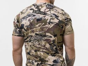 Футболка Remington Safari из хлопка для охоты и активного отдыха