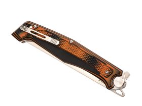 Складной нож НОКС Сканди Orange, сталь D2, рукоять G10