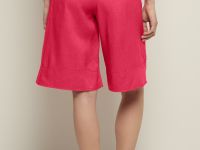 Шорты изо льна на резинке