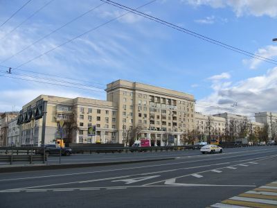 Жилой дом Наркомтяжпрома, 1938 г., архитектор М.Ф.Гунгер