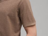 Поло прямого кроя из джерси