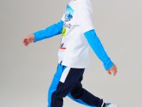 Фуфайка трикотажная для мальчиков (футболка с длинными рукавами)