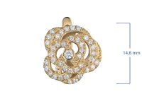 Серьги из желтого золота э0312сг03250355_white