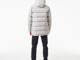 Мужская удлинённая куртка Lacoste с капюшоном