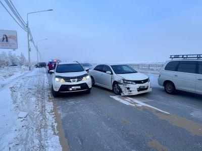 Пьяный водитель устроил ДТП в Якутске