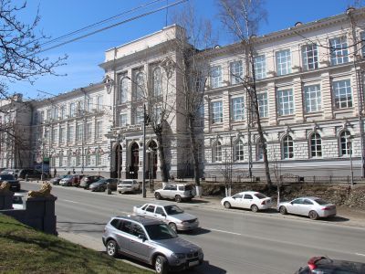 Главный корпус Технологического института, в котором в 1904-1905 гг. на вечерних общеобразовательных курсах учился Киров Сергей Миронович