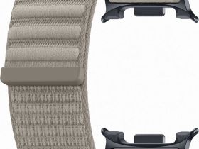 Ремешок Samsung Galaxy Watch9|Galaxy Watch8|Galaxy Watch8 Classic Fabric Band, 20 мм, M/L светло-коричневый