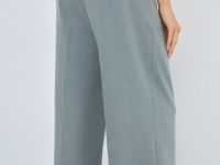 Прямые брюки со стрелками, Серый