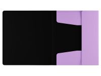 Папка на резинке Berlingo "Instinct" А5, пластик, 600 мкм, лаванда