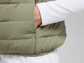 Пуховый жилет с натуральным пухом