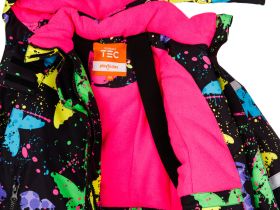 Комплект текстильный с полиуретановым покрытием для девочек: куртка, полукомбинезон