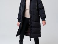 Пальто текстильное с полиуретановым покрытием для девочек