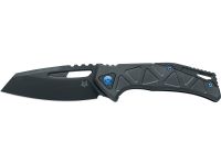 Складной нож Fox Chronos, сталь MagnaCut, рукоять алюминий, черный