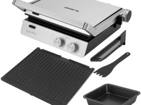 Гриль-пресс Polaris PGP 2803 Серебристый