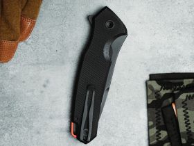 Складной нож Mr.Blade Hellcat Mini, сталь VG-10, рукоять Black G10