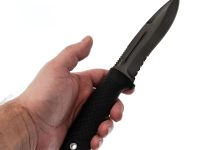 Тактический нож Гремлин, сталь У8, рукоять эластомер