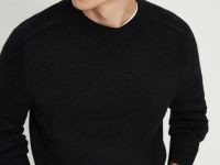 Джемпер прямого силуэта с добавлением шерсти