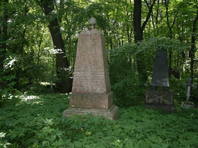 Могила Угрюмова Г.И. (1764-1823), художника