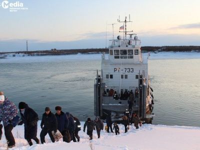 Навигация на Верхней Колыме завершается