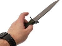 Тактический нож Kizlyar Supreme Vector Olive, сталь 420HC TW, рукоять кратон