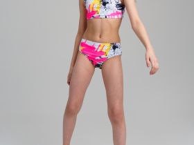 Купальный костюм трикотажный для девочек