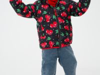 Куртка детская текстильная с полиуретановым покрытием для девочек