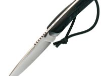 Нож Pocket Wolf Большой Тактик, сталь AUS10Co, рукоять G10, зеленый