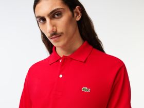 Мужское поло Lacoste L1212 классического кроя
