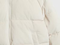 Утеплённая куртка из вельвета, Бежевый