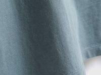 Футболка с необработанным краем, Зеленый