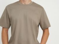 Футболка из хлопка прямого кроя