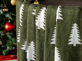 Плед Abete rosso, зеленый