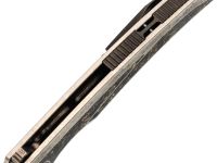 Складной нож TUOTOWN Espada, сталь Tmax, рукоять Grey Crystal Ti/Chaotic Gold CF