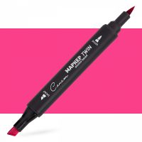 Маркер спиртовой Сонет "TWIN Brush" Ярко-розовый
