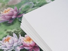 Альбом-склейка для акварели Малевичъ "Monet" А3 20 л 300 г, 100% хлопок, экстра-мелкое зерно