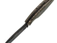 Цельнометаллический нож Pilgrim LE Map, сталь AUS-8 BSW, CrazyFiber Micarta